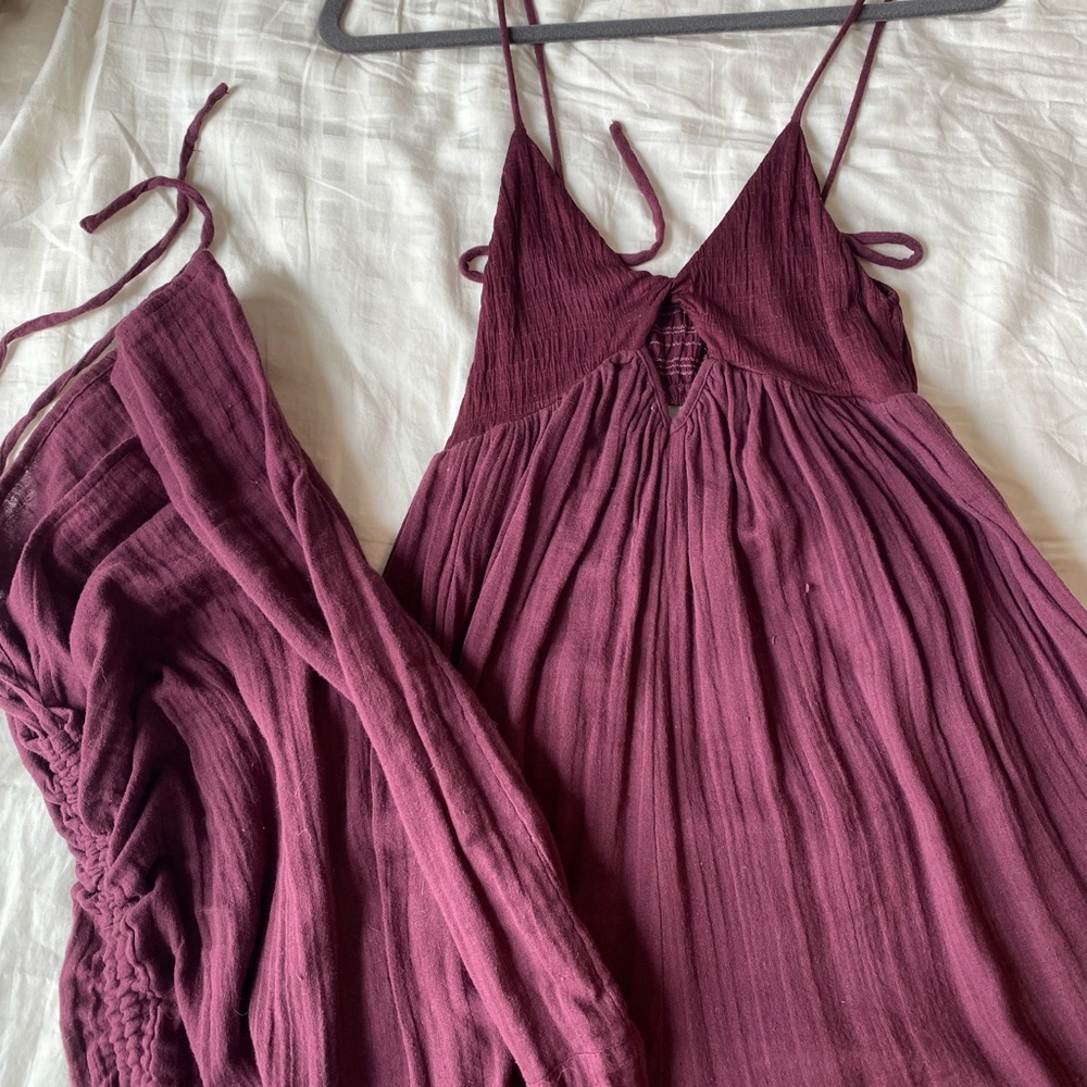 Urban Outfitters Linen Jumpsuit